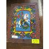 Image 1 : VINTAGE FOLKLORE REVERSE GLASS PAINTING