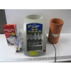 Image 1 : CHANGE SORTER/COUNTER, HIDDEN WALL SAFE & A WINE BOTTLE COOLER