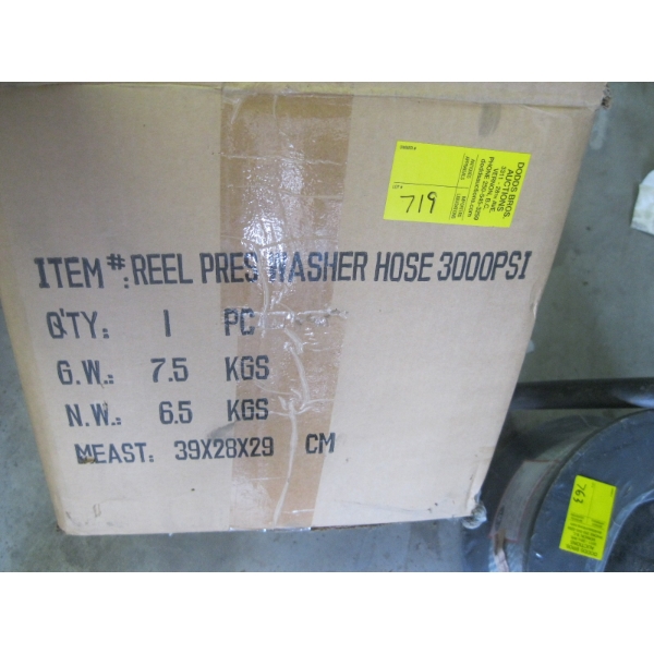NEW PRESSURE WASHER HOSE REEL