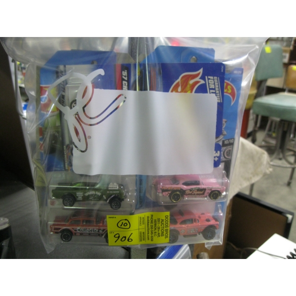 10 NEW HOTWHEELS CARS