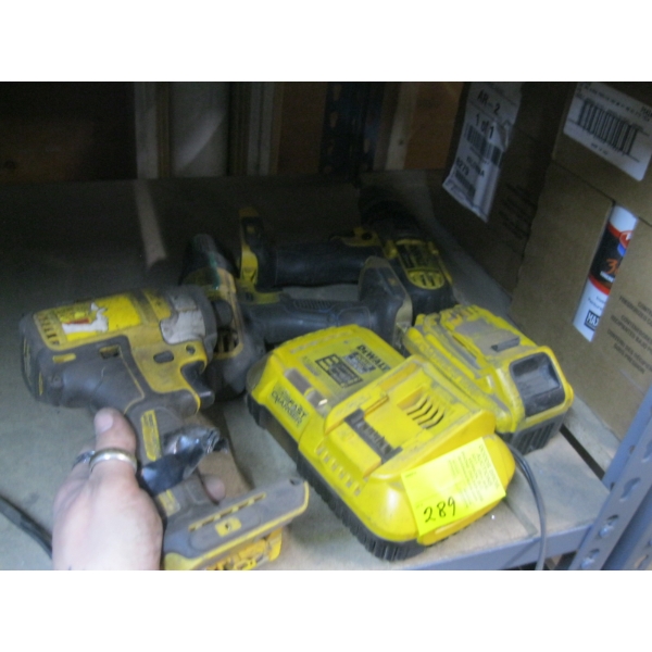 DEWALT CORDLESS TOOLS