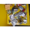Image 2 : BIN OF ASST. MOTORCYCLE PARTS - STARTER, ETC.
