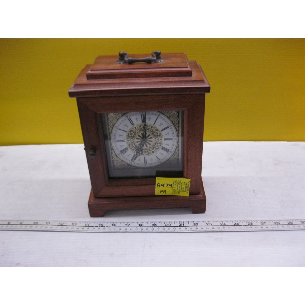 CASED MANTLE CLOCK