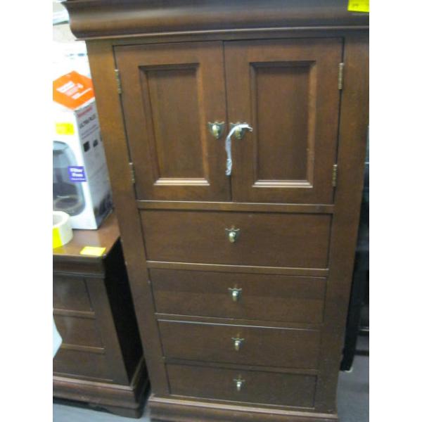 5 DRAWER 2 DOOR HIGHBOY CHEST