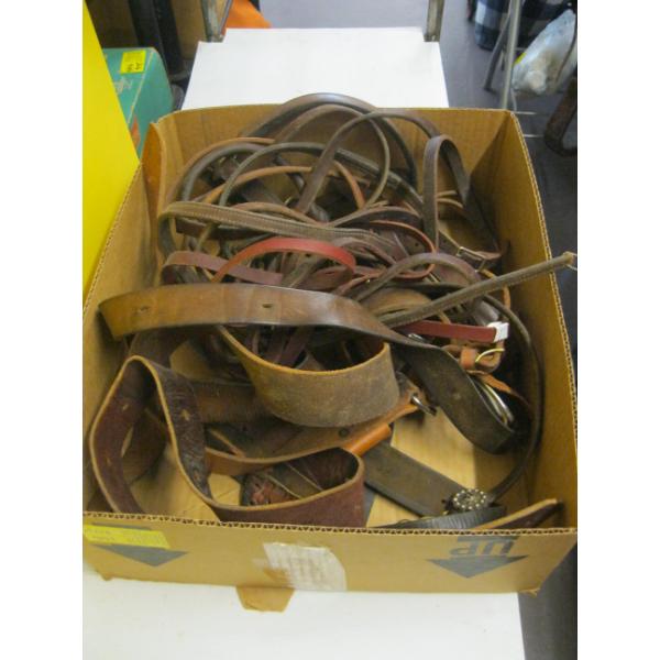 MISC. LEATHER STRAPS, REINS, ETC.
