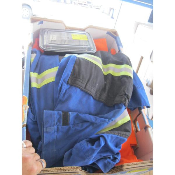 MISC. COVERALLS & LOT OF LAG BOLTS