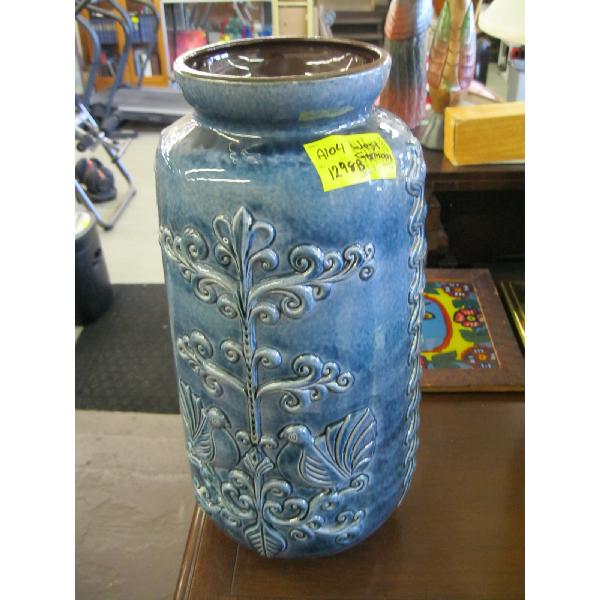 LG. WEST GERMAN POTTERY VASE
