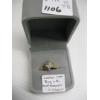 Image 2 : LADIES 10KT RING W/SM. DIAMONDS, 2.4G, SZ 7 1/4