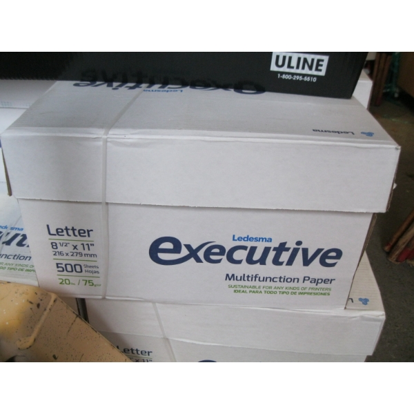 BOX OF NEW WHITE PAPER - 8 1/2 X 11