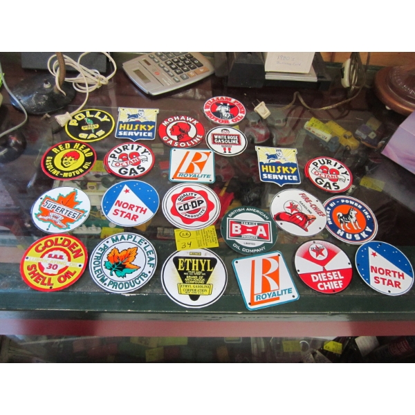 GAS MARKER TAGS - APPROX. 22