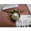 Image 3 : LADIES 10KT RING W/GENUINE PEARL, 3.8G, SZ 10