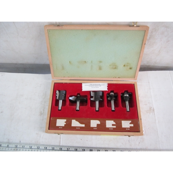 FREUD ROUTER/SHAPER BIT SET - 1/2" SHAFT