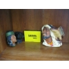 Image 1 : SM. LOT OF DÉCOR (BOSSON??) HEADS WALL HANGINGS & A CARD GAME