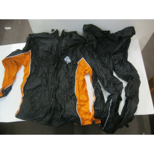 HARLEY DAVIDSON LIGHTWEIGHT JACKET & PANTS, SZ XL