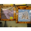 Image 3 : 4 FRAMED PICTURES - WOLF, BEAR & 2 CARS