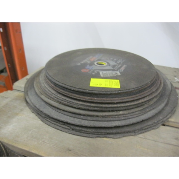 ASST. CUTOFF SAW BLADES - 10" AND BIGGER