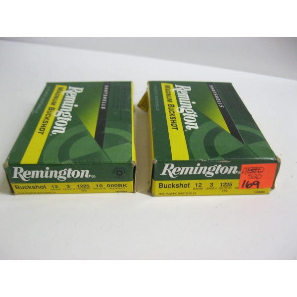 REMINGTON 12GA MAGNUM BUCKSHOT|2X5 PLASTIC SHOTSHELLS