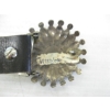 Image 6 : ZUNI SUNFACE, SIGNED ABEL S, EYE CATCHER INLAY WORK BELT