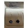 Image 1 : SILVER .925 PAIR OF EARRINGS W/BLUE STONES