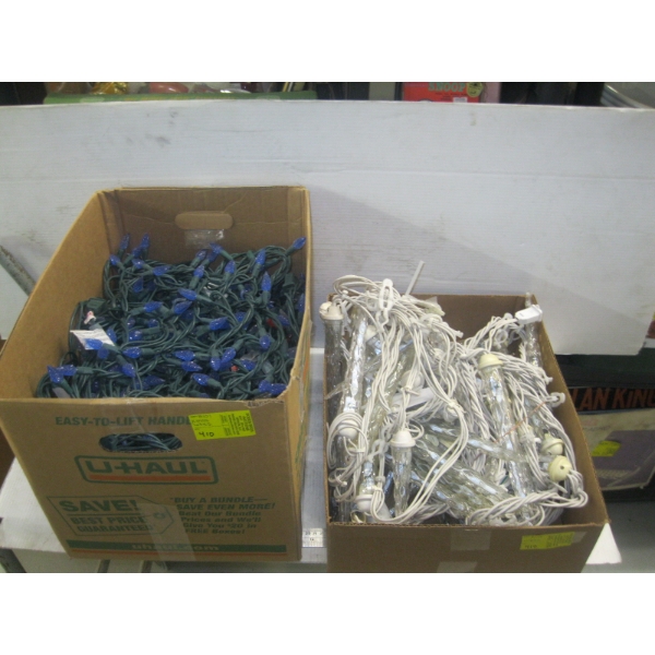 2 BOXES OF CHRISTMAS LIGHTS