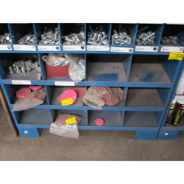 12 COMPARTMENT CABINET W/BOLTS