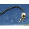 Image 1 : GOLD LOOK W/STONE BOLO TIE