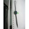 Image 2 : SILVER TURQUOISE & CORAL NAVAJO BOLO TIE - UNMARKED