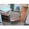 Image 7 : 2 ARBORITE SHELF UNITS & END TABLE