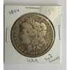 Image 1 : 1894 U.S. $1 COIN - 90% SILVER