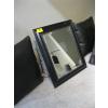 Image 1 : BLACK FRAMED BEVEL EDGE MIRROR, APPROX. 22"X26"