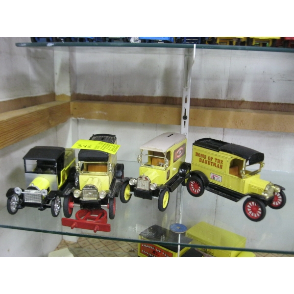 4 HOME HANDYMAN DIECAST TRUCKS