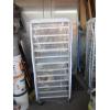 Image 2 : ROLLING PAN RACK W/PANS & PLASTIC COVER