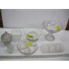 Image 1 : ASST. VINTAGE GLASSWARE - BOWLS, SERVING DISH, ETC.