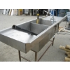 Image 3 : STAINLESS STEEL COMMERCIAL DOUBLE SINK