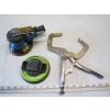 Image 2 : MISC. BATTERY CHARGER, AIR SANDER, VISE GRIPS, ETC.