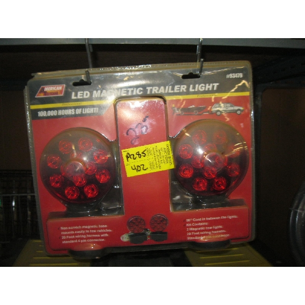 NEW PAIR OF MAGNETIC TRAILER LIGHTS