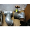 Image 2 : LG. LOT OF ASST. PLUMBING SUPPLIES, GATE VALVES, PIPE, ETC.