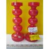 Image 1 : PAIR OF EMPDI ITALY MCM CANDLESTICK HOLDERS