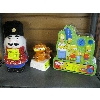 Image 1 : COLLECTABLE TIN, GARFIELD FIGURINE & LIDDED RUSSIAN FIGURINE JAR
