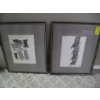 Image 1 : 2 FRAMED BLACK & WHITE PRINTS