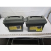 Image 1 : 2 PLASTIC MINI AMMO BOXES