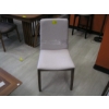 Image 1 : LIGHT COLORED WOOD FRAMED UPHOLSTERED DINING CHAIR