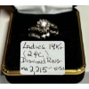 Image 1 : LADIES 14KT 2 PIECE DIAMOND RING W/A $2,215 SZ 6