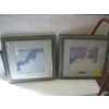 Image 1 : 2 FRAMED PICTURES BY ROBERT BATEMAN - "IN FOR THE EVENING" & "WINDOW INTO ONTARIO"