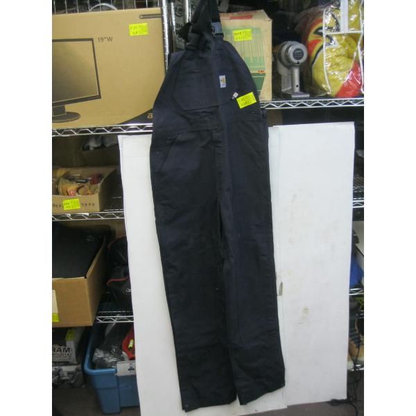 PAIR OF CARHARTT COVERALLS, SZ 32W 34L