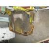 Image 3 : WOODEN BOX & A CARDBOARD BOX OF ASST'D GLOVES, WELDING HATS, ETC.
