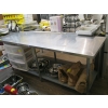 Image 1 : 29"X84" STAINLESS STEEL TABLE W/LOWER SHELF
