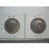 Image 2 : 2 - 1949 CDN SILVER 50 CENT PIECES