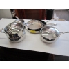 Image 1 : CHEF SERIES BY TUPPERWARE STAINLESS STEEL POTS