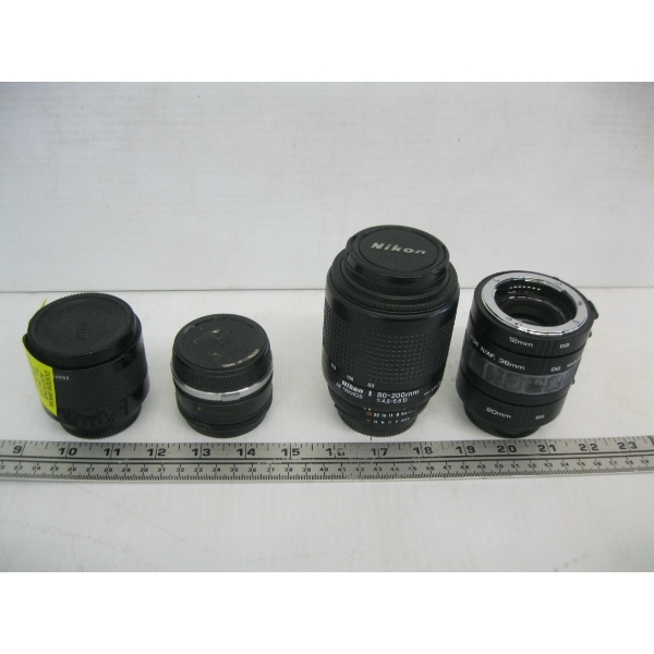 4 CAMERA LENSES
